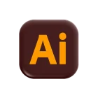 Adobe Illustrator logo indicating proficiency, digital marketing strategist in kochi