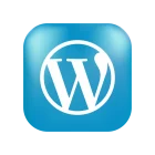 Word Press logo indicating proficiency, digital marketing strategist in kochi